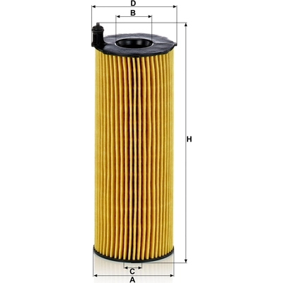 Oil Filter by MANN-FILTER - HU831X pa3