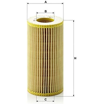 MANN-FILTER - HU719/8X - Oil Filter pa7