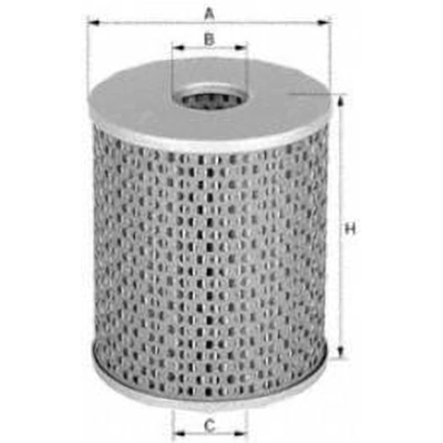 MANN-FILTER - HU721/2X - Oil Filter pa3