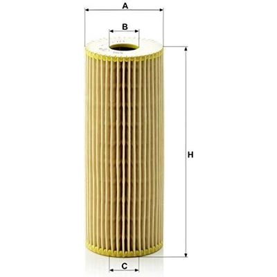 MANN-FILTER - HU727/1X - Oil Filter pa3