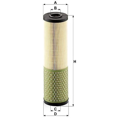 MANN-FILTER - HU736X - Oil Filter pa7