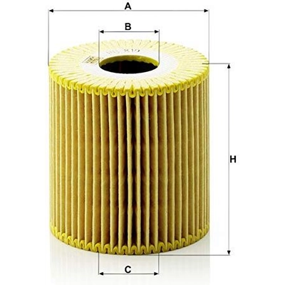 MANN-FILTER - HU819X - Oil Filter pa5