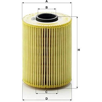 MANN-FILTER - HU926/4X - Filtre � l'huile pa4