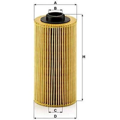 MANN-FILTER - HU938/4X - Oil Filter pa9