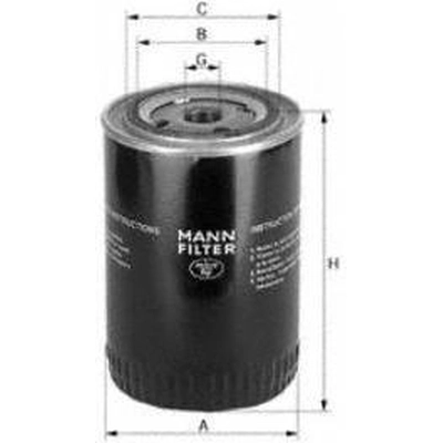 Oil Filter by MANN-FILTER - W713/20 pa1