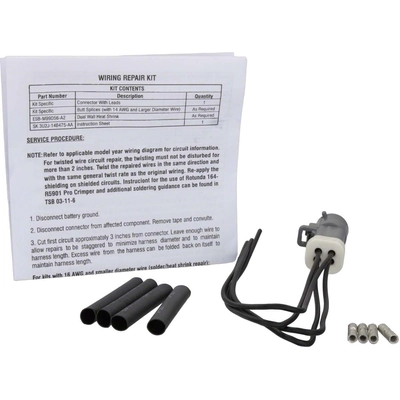 Oil Level Sensor Connector by MOTORCRAFT - WPT1812 pa1