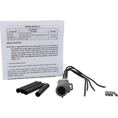 Oil Level Sensor Connector by MOTORCRAFT - WPT1812 pa2