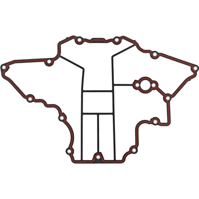 Oil Pan Gasket (Individual Gaskets) by ELRING - DAS ORIGINAL - 857.610 pa2