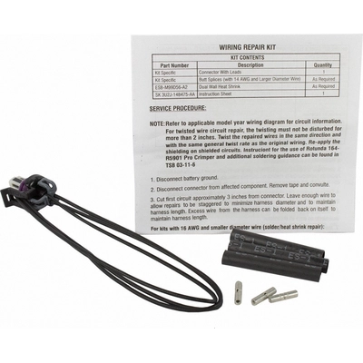 MOTORCRAFT - WPT1376 - Brake Fluid Level Sensor Connector pa3