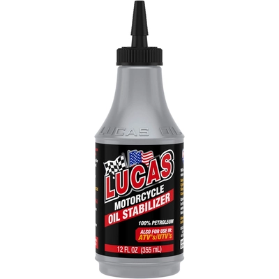 Lucas Oil - 10727 - Motorcycle Oil Stabilizer - 12 Ounce pa1
