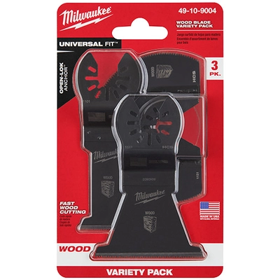 MILWAUKEE - 49-10-9004 - Wood Cutting Multi-Tool Blade Variety Pack pa2