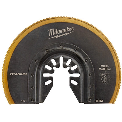 MILWAUKEE - 49-25-1271 - 3-1/2" TITANIUM ENHANCED BI-METAL SEGMENTED BLADE pa1