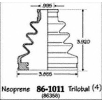 Outer Boot Kit by EMPI - 86-1011D pa1