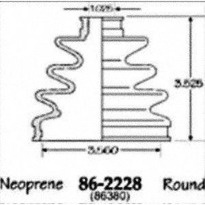 Outer Boot Kit by EMPI - 86-2228D pa3