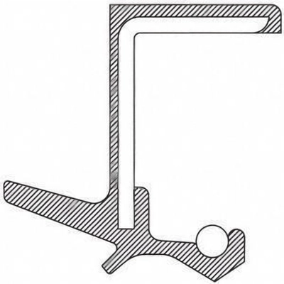 Output Shaft Seal by NATIONAL OIL SEALS - 223553 pa2