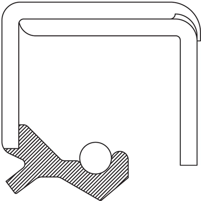 Output Shaft Seal by NATIONAL OIL SEALS - 410085 pa1