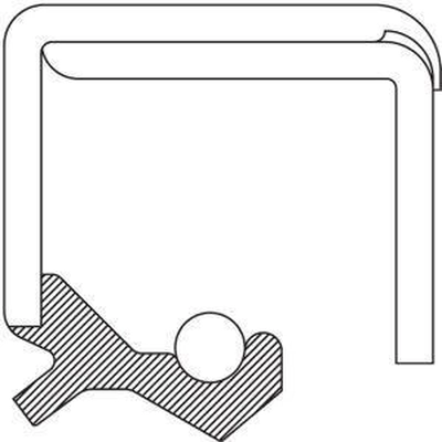 Output Shaft Seal by NATIONAL OIL SEALS - 415004 pa2