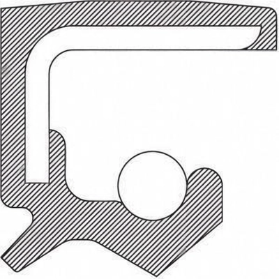 Output Shaft Seal by NATIONAL OIL SEALS - 710677 pa2