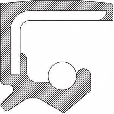 Output Shaft Seal by NATIONAL OIL SEALS - 710703 pa2