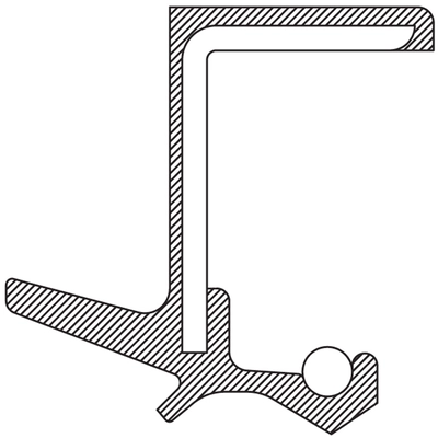 Output Shaft Seal by NATIONAL OIL SEALS - 710957 pa1
