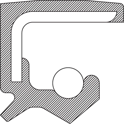 Output Shaft Seal by NATIONAL OIL SEALS - 711104 pa2