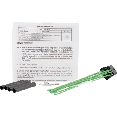 Oxygen Sensor Connector by MOTORCRAFT - WPT1598 pa1