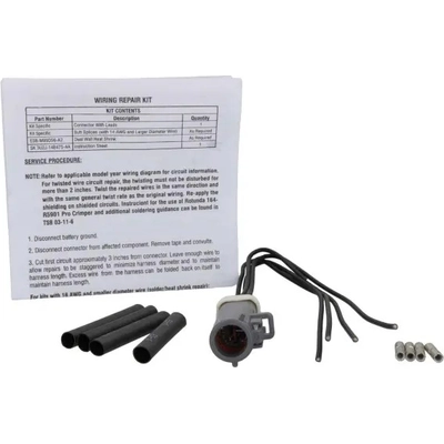 Oxygen Sensor Connector by MOTORCRAFT - WPT1812 pa2