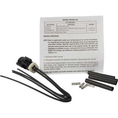 Oxygen Sensor Connector by MOTORCRAFT - WPT981 pa4