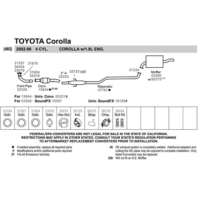 Oxygen Sensor Gasket by WALKER USA - 31676 pa1