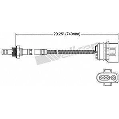 Capteur d'oxyg�ne by WALKER PRODUCTS - 250-24147 pa1