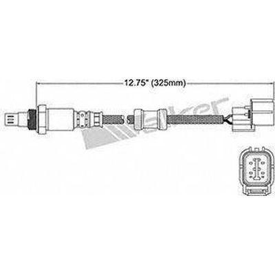Oxygen Sensor by WALKER PRODUCTS - 250-54083 pa2