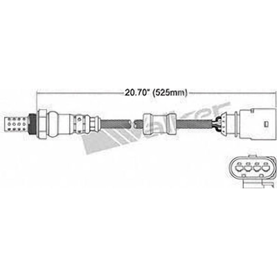 Oxygen Sensor by WALKER PRODUCTS - 350-34020 pa2