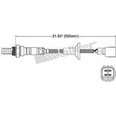 Oxygen Sensor by WALKER PRODUCTS - 350-34141 pa2