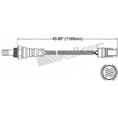 Oxygen Sensor by WALKER PRODUCTS - 350-34149 pa2