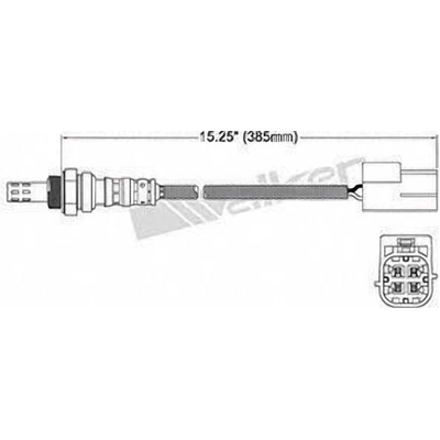 Capteur d'oxygène by WALKER PRODUCTS - 350-34562 pa2