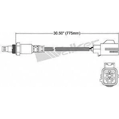 Capteur d'oxyg�ne by WALKER PRODUCTS - 350-64049 pa2