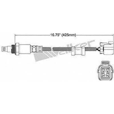 Oxygen Sensor by WALKER PRODUCTS - 350-64069 pa2