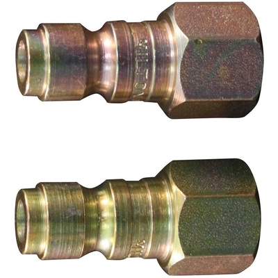 P-Style 1/4" (F) NPT x 3/8" 68 CFM Steel Quick Coupler Plug, 10 Pieces (Pack of 10) by MILTON INDUSTRIES INC - 1810 pa2