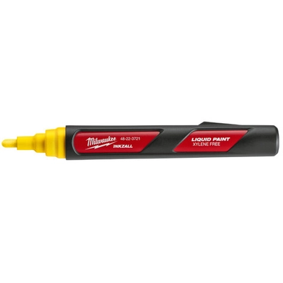 MILWAUKEE - 48-22-3721 - Yellow Liquid Paint Marker pa2