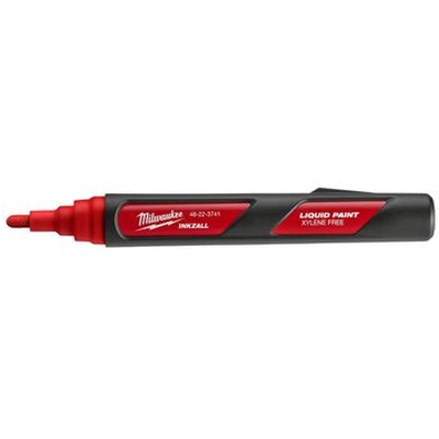 MILWAUKEE - 48-22-3741 - Red Liquid Paint Marker pa3