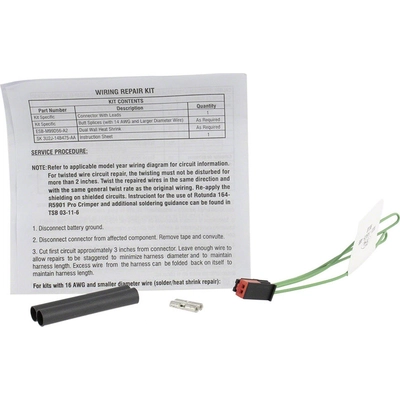 Parking Brake Connector by MOTORCRAFT - WPT1586 pa2