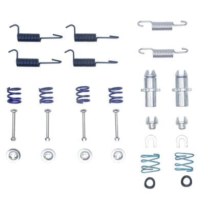 DYNAMIC FRICTION COMPANY - 370-67028 - Rear Drum Brake Hardware Kit pa1