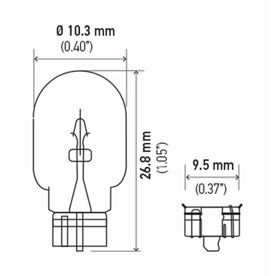 Lumière d'avertissement de frein de stationnement par HELLA - 158TB pa2