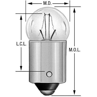 Parking Brake Warning Light by WAGNER - BP53 pa34