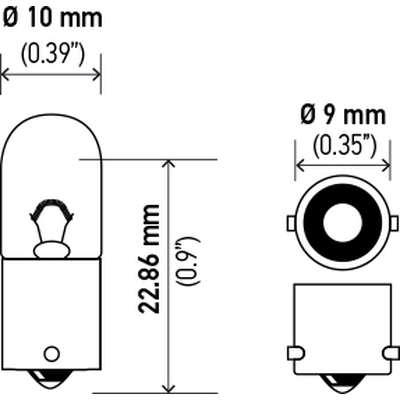 Lumi�re de stationnement (Pack of 10) by HELLA - 3893 pa3