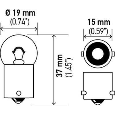 Parking Light (Pack of 10) by HELLA - 5007 pa5
