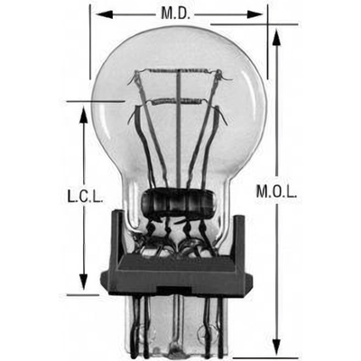 Parking Light (Pack of 10) by WAGNER - 3357NA pa15