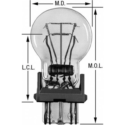 Parking Light (Pack of 2) by WAGNER - BP3357LL pa2