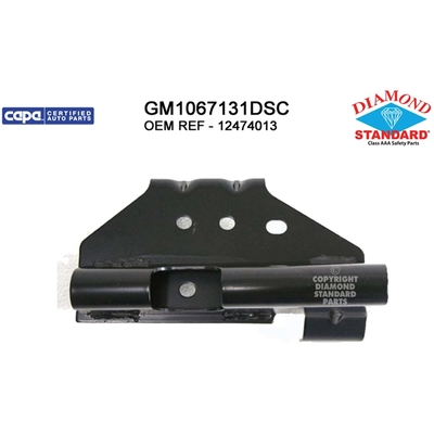 Passenger Side Front Bumper Bracket - GM1067131DSC pa1