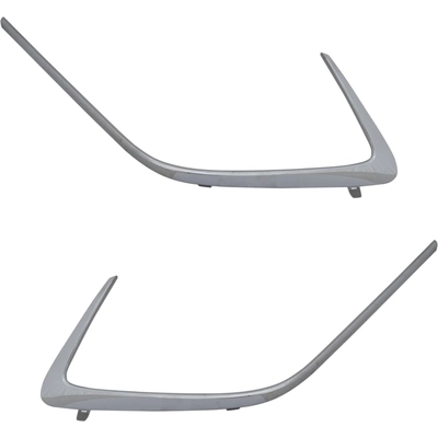 Passenger Side Front Bumper Molding - TO1047110C pa1